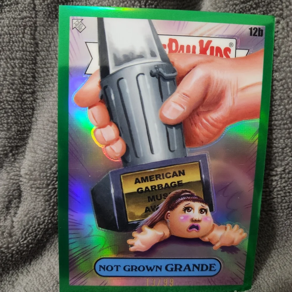 Topps Garbage Pail Kids Music Awards Not Grown Grande /99 - Picture 2 of 11